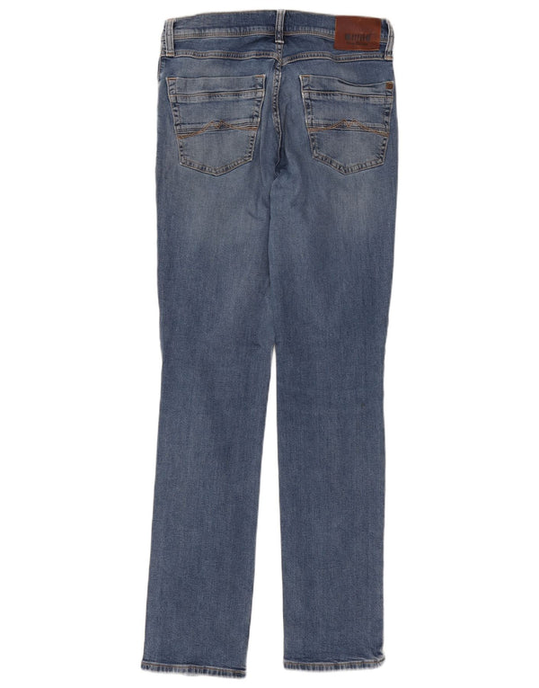 Mustang Mens Washington Slim Jeans W32 L34 Blue Cotton