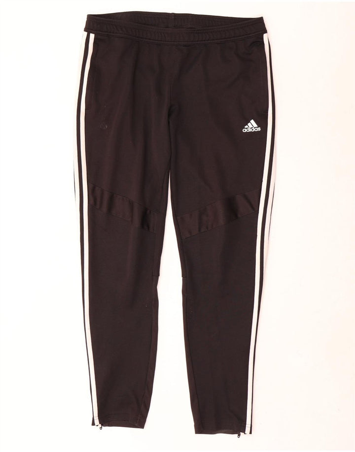 Pantaloni da tuta Adidas Climacool da donna UK 16/18 Large Nero Poliestere