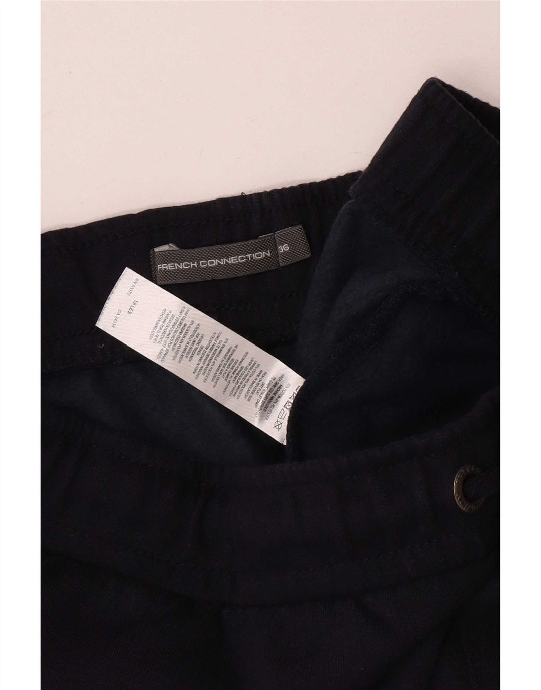 Pantaloncini sportivi da uomo French Connection grandi in cotone blu navy