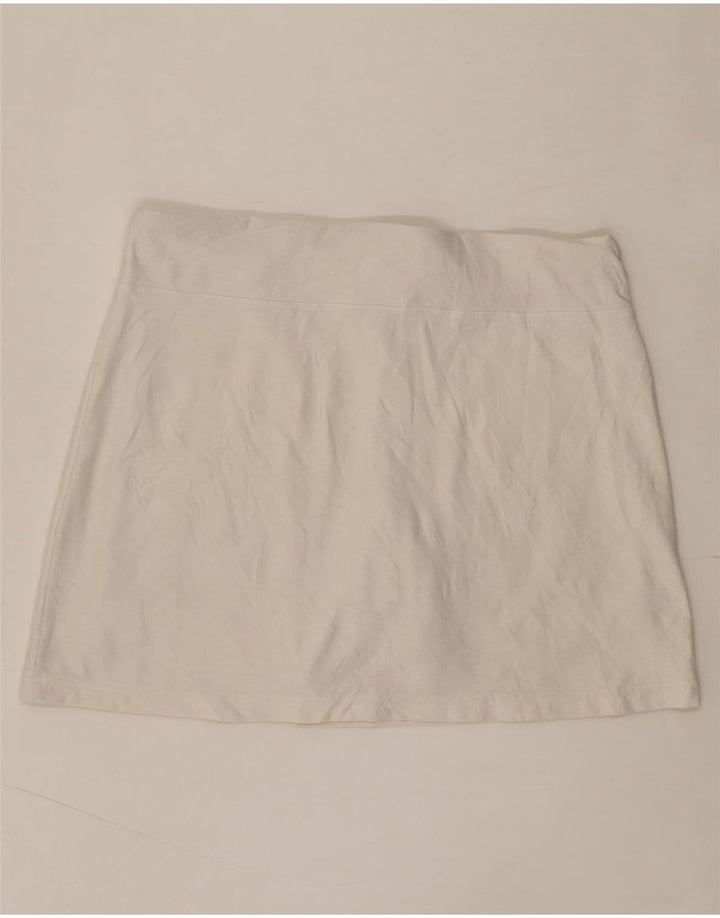 NIKE Womens Skort US 0/2 XS  White Polyester Vintage Nike and Second-Hand Nike from Messina Hembry 