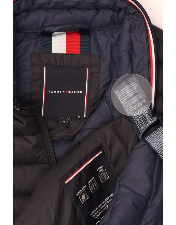 Gilet imbottito da uomo Tommy Hilfiger UK 38 medio nero in poliammide