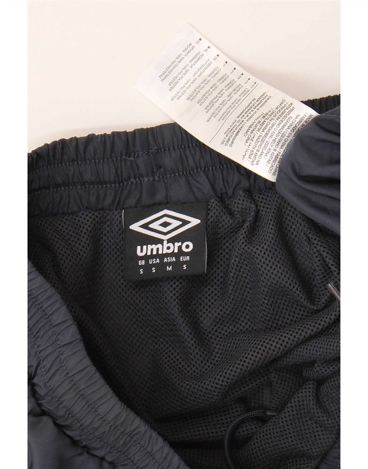 Pantaloncini sportivi da uomo Umbro piccoli in poliestere blu navy