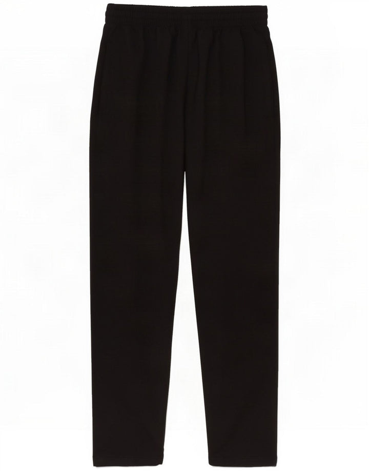 Adidas Pantaloni da tuta da uomo grandi in poliestere nero