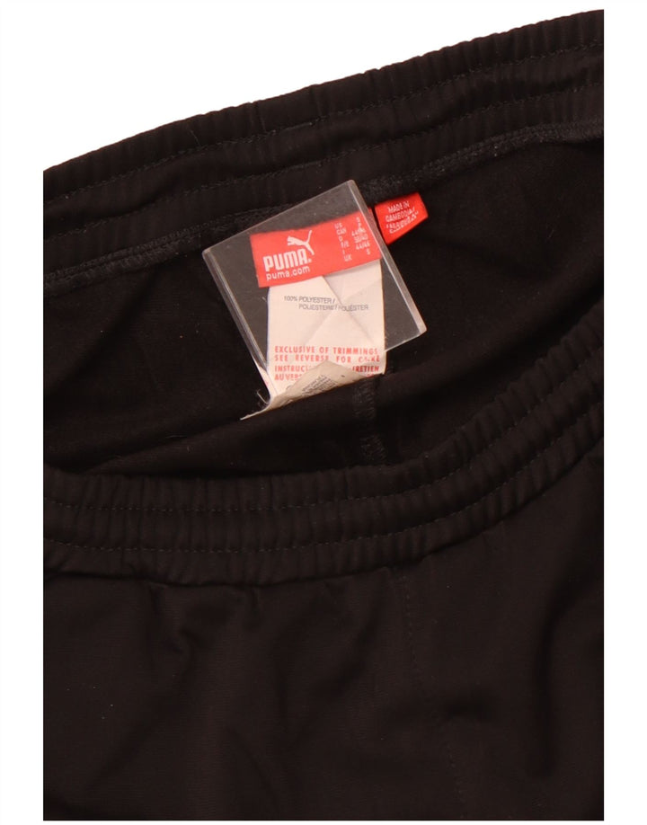 Pantaloni da tuta da uomo PUMA piccoli neri in poliestere