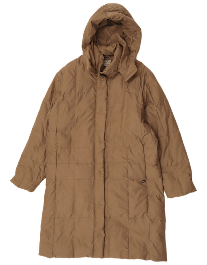 Cappotto imbottito con cappuccio da donna Sergio Tacchini IT 46 Large Beige Poliestere