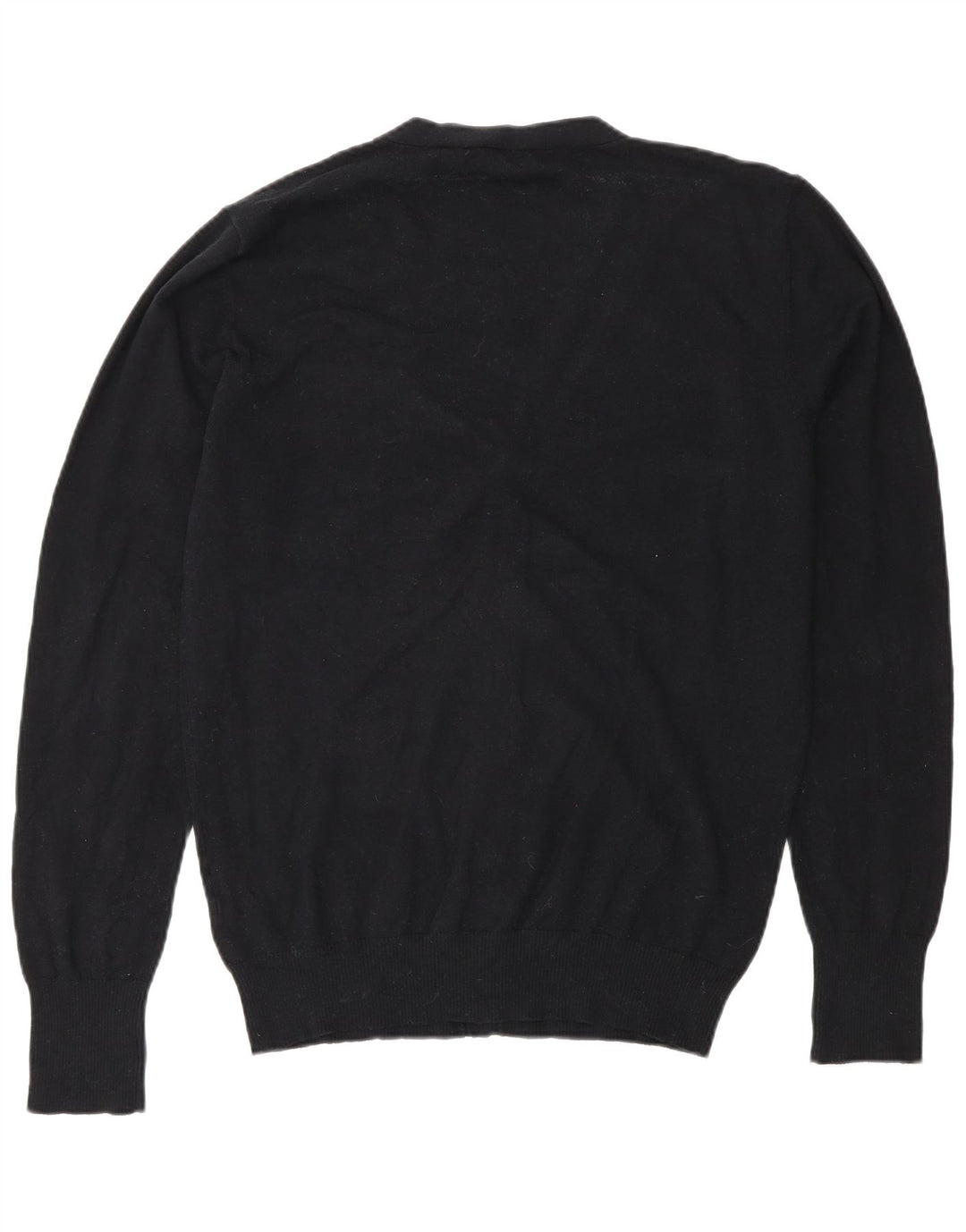 Maglione cardigan da uomo Diesel grande cotone nero