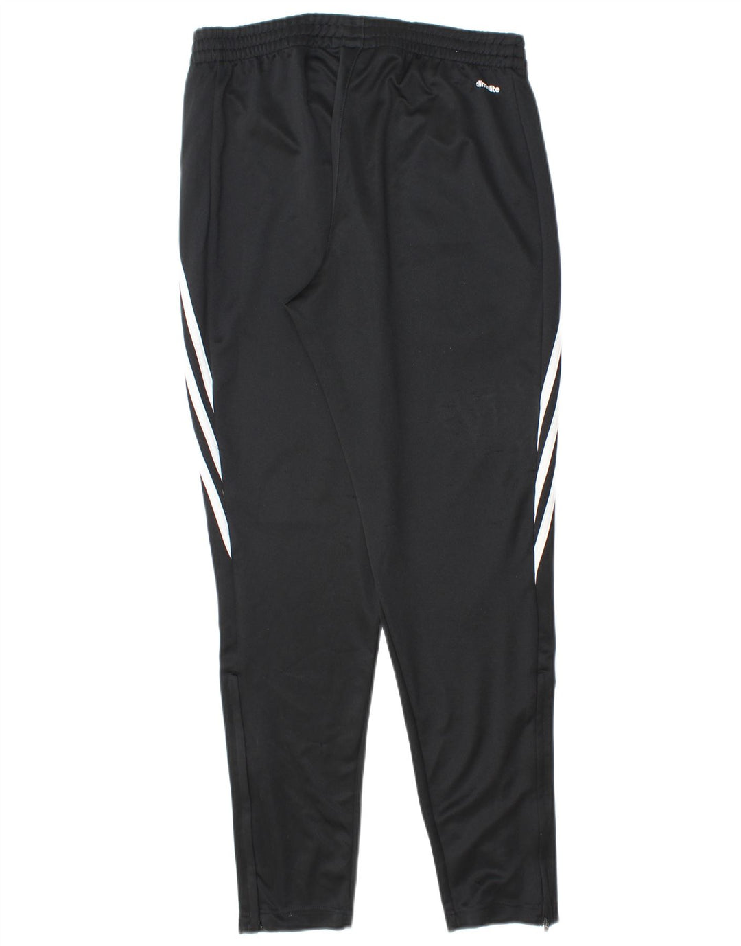 Pantaloni da tuta Adidas Climalite da uomo medio poliestere nero