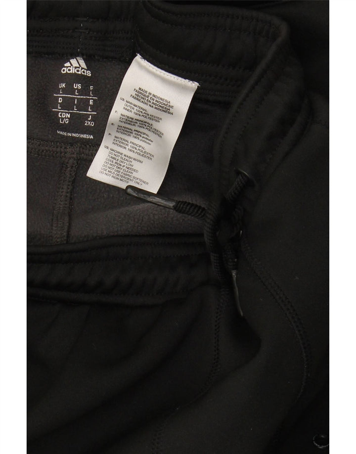 Pantaloni da tuta da donna ADIDAS Joggers UK 16 Large Nero Poliestere