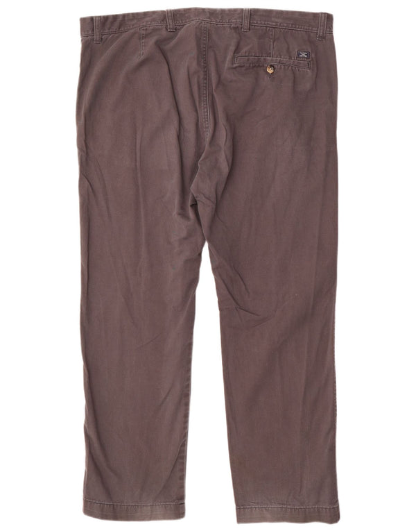 Pantaloni chino dritti da uomo Marks & Spencer W40 L29 cotone grigio