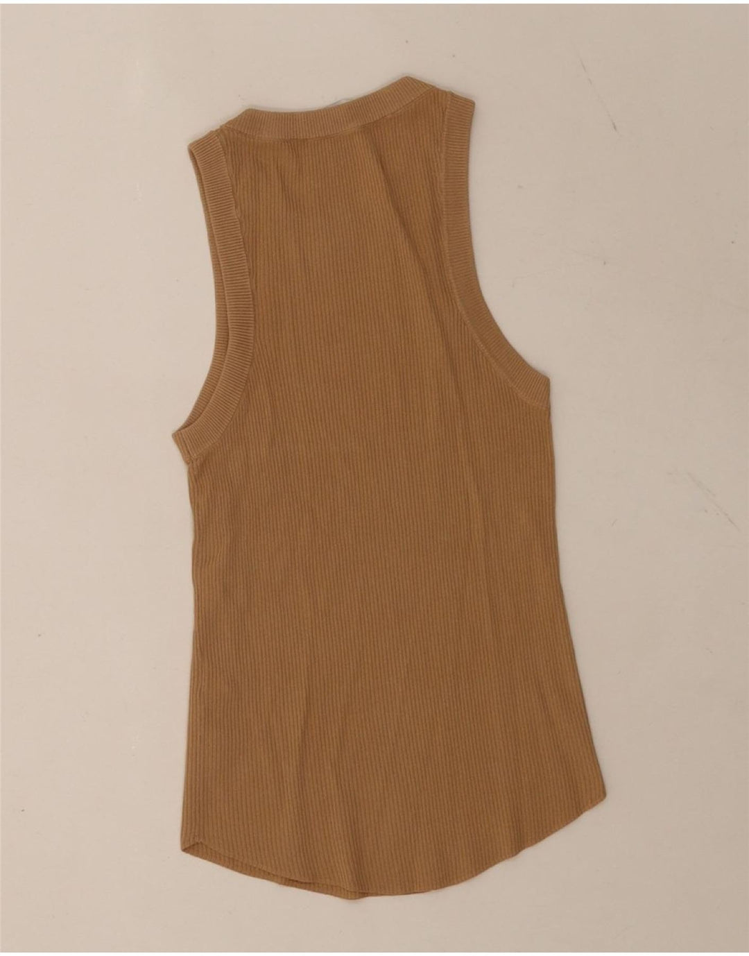 Canotta da donna Zara UK 12 Poliestere marrone medio