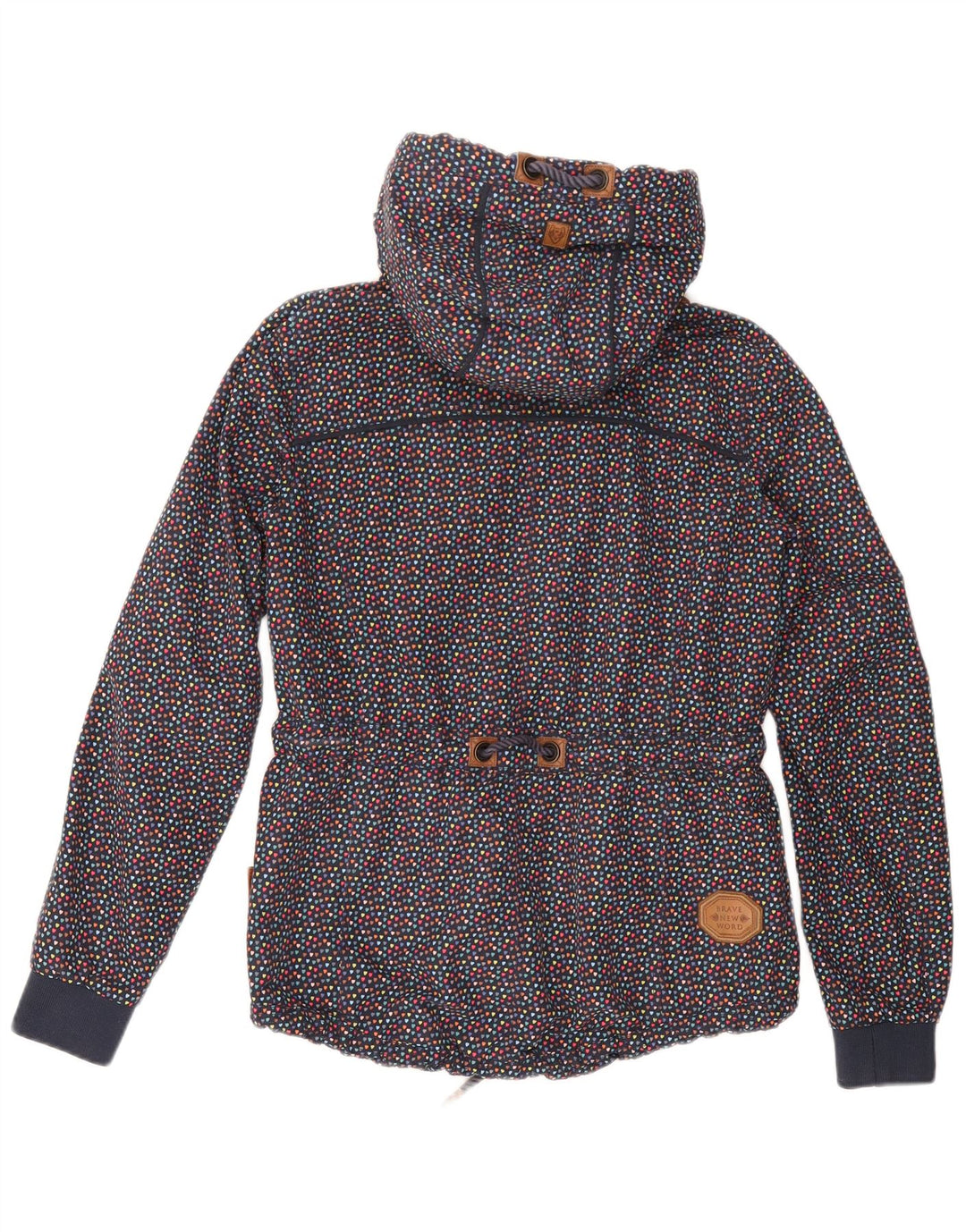 Giacca a vento da donna Naketano UK 14 media multicolore screziata