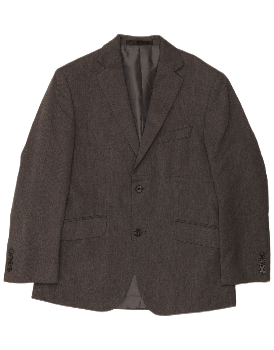 Giacca blazer corta da uomo a 2 bottoni Marks & Spencer UK 38 Grigio medio