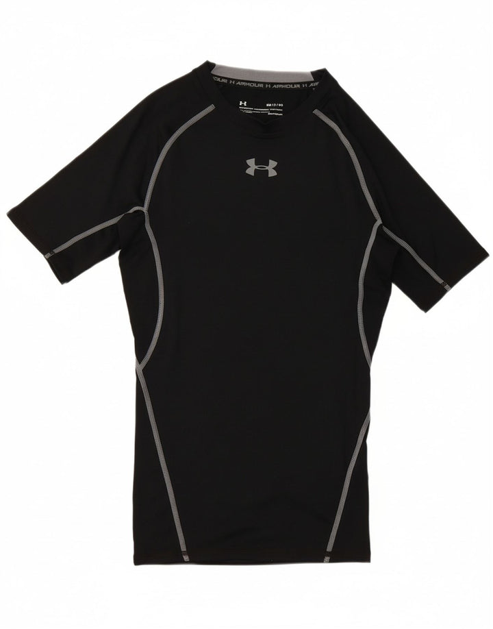Maglietta grafica da donna Under Armour Top UK 8 Small Poliestere nero