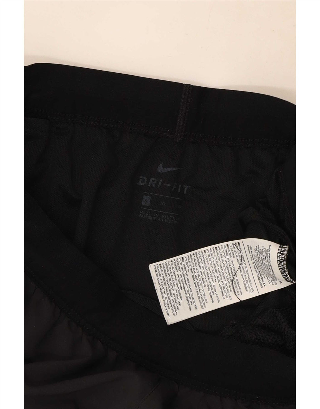 Pantaloncini sportivi Nike Dri Fit da uomo XL in poliestere nero