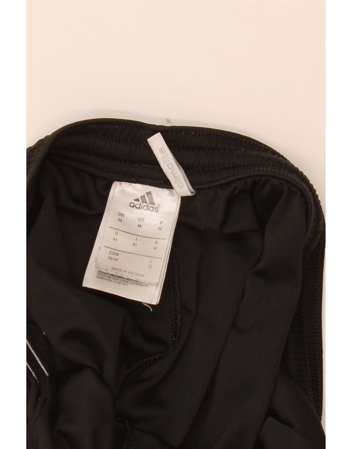 Pantaloncini sportivi Adidas Climalite da uomo, poliestere color block medio nero