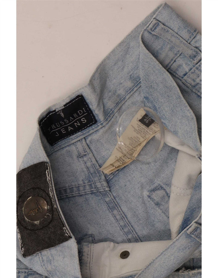 Jeans Slim Uomo Trussardi W32 L29 Blu Cotone