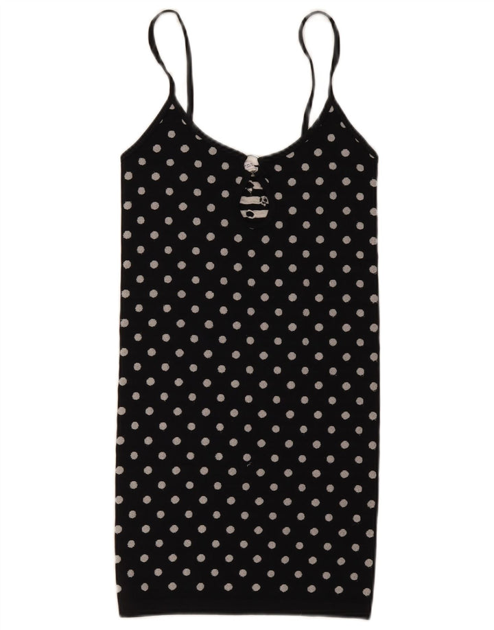 Canotta da donna Zara UK 12 media a pois neri