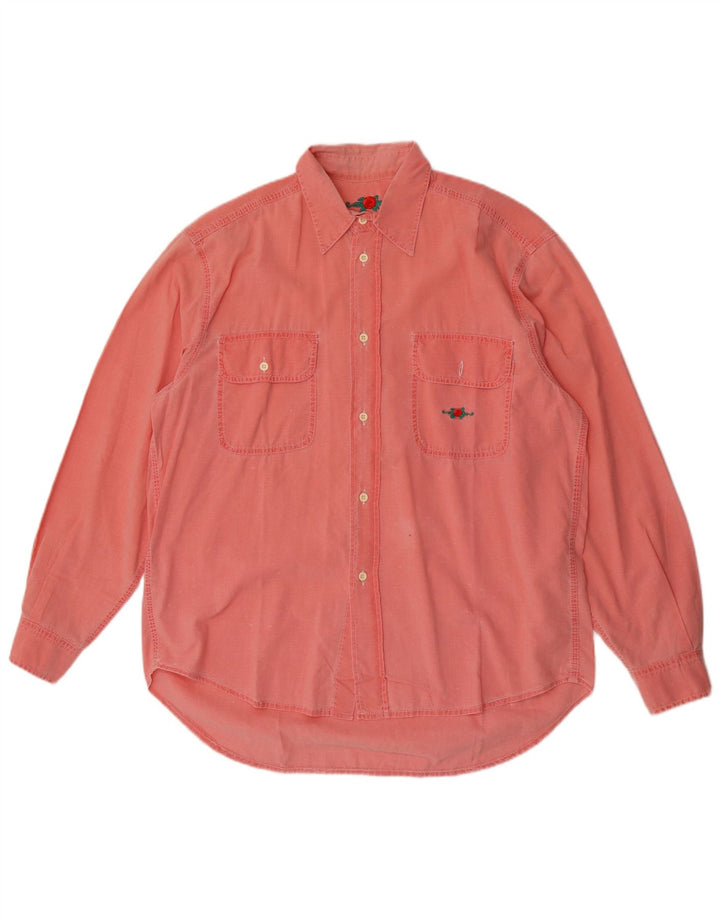 EL CHARRO Camicia da uomo grande rosa