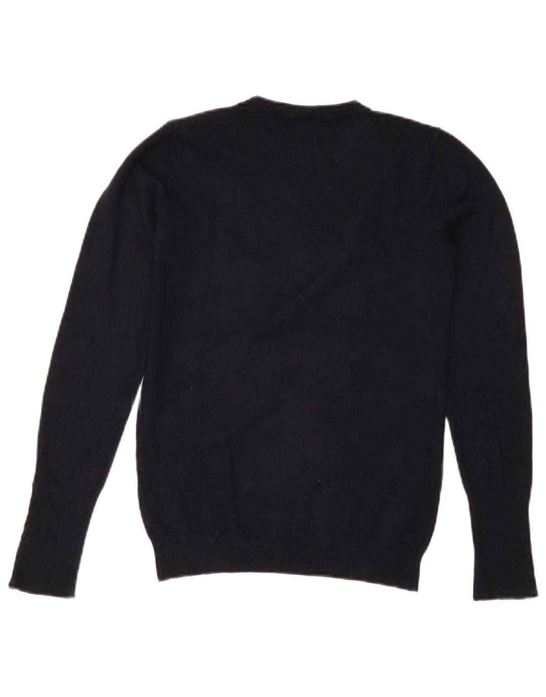 Maglione maglione girocollo da donna Zara UK 12 blu navy medio