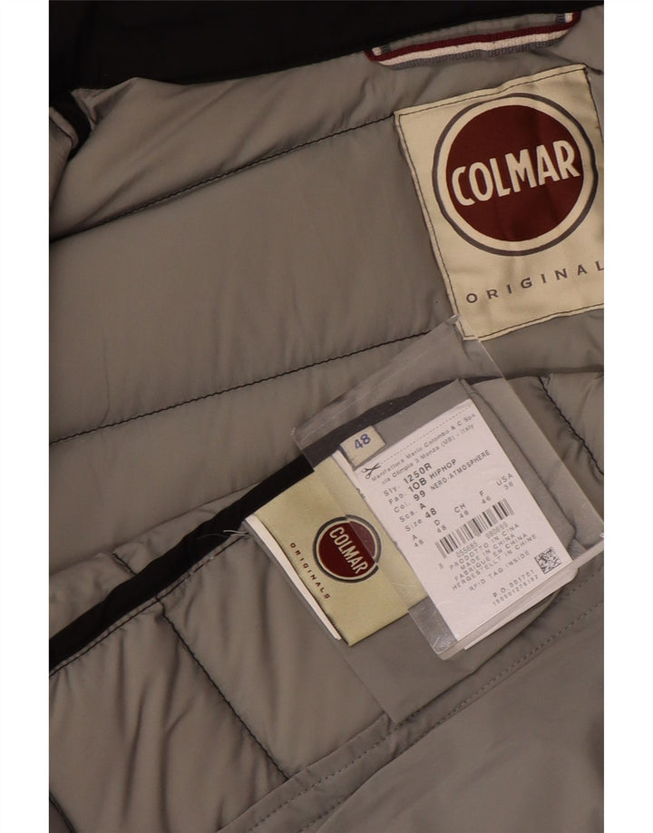 Giacca imbottita con cappuccio Colmar da uomo IT 48 nylon medio nero