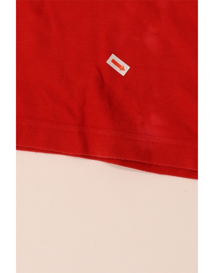 Polo da uomo FILA XL in cotone rosso