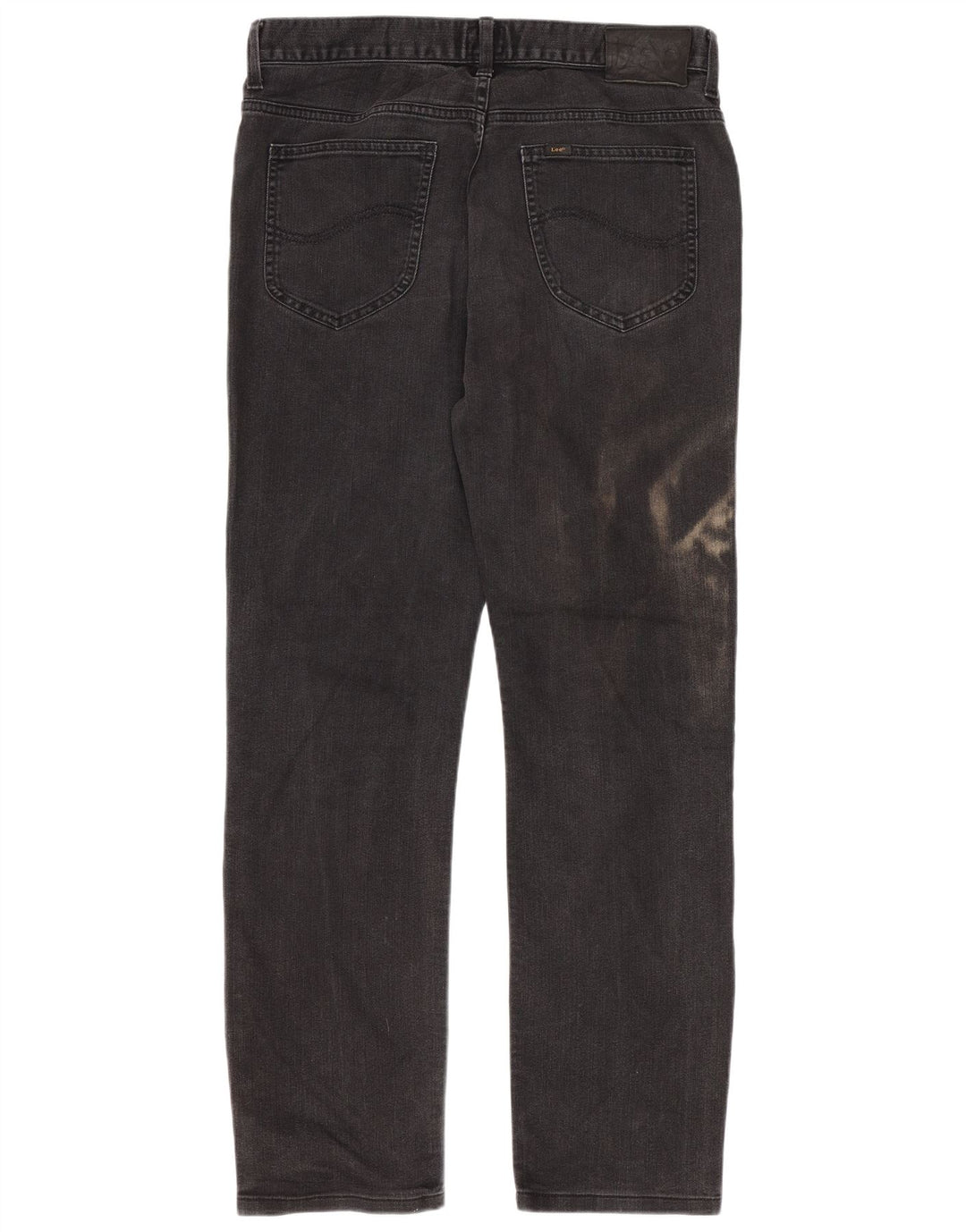 Jeans dritti da uomo Lee Rider W33 L29 cotone grigio