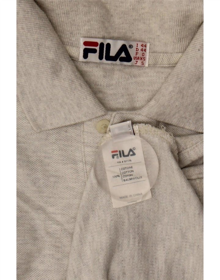 Polo Uomo Fila IT 44 XS Cotone Grigio