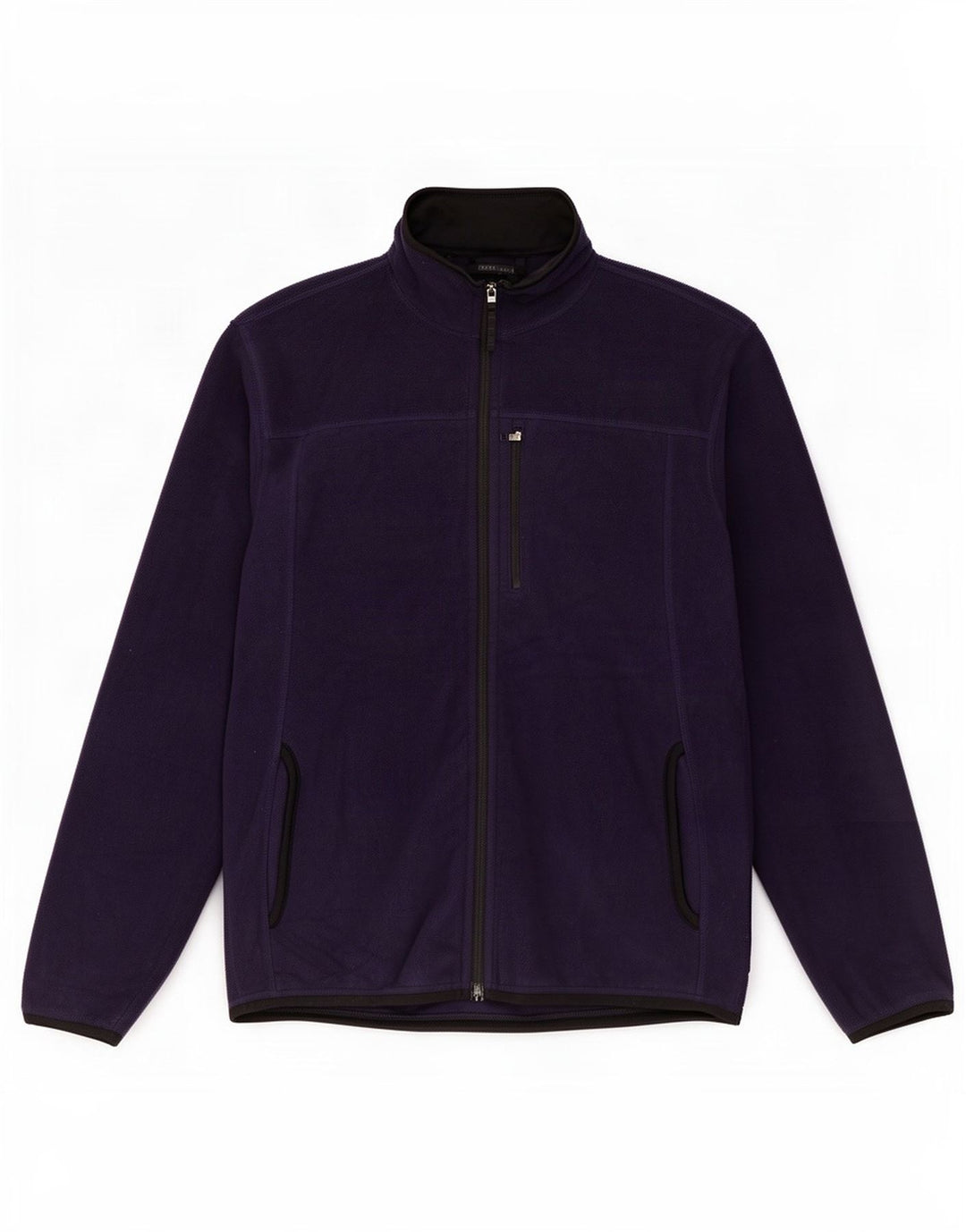 Giacca in pile da uomo Marks & Spencer UK 40 grande poliestere blu navy