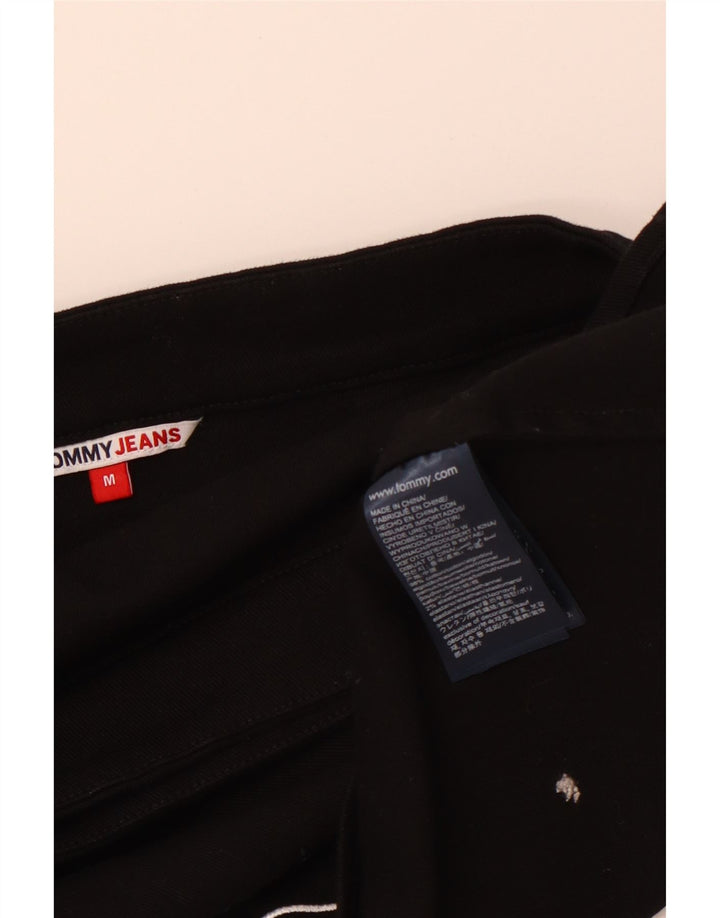 TOMMY HILFIGER Gonna mini avvolgente da donna media W28 cotone nero