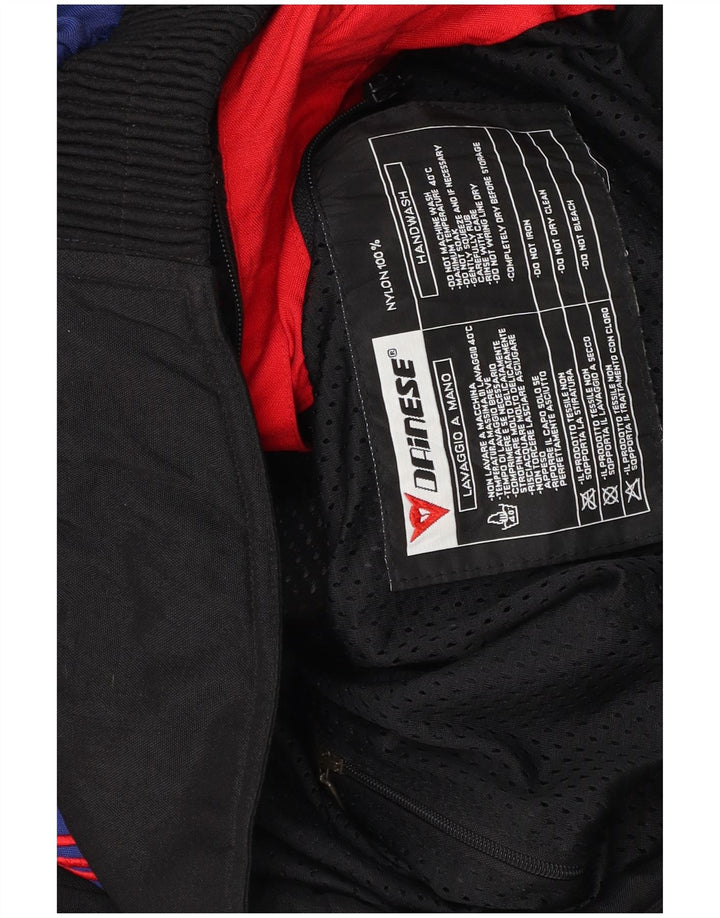 Giacca da moto Graphic Racer da uomo Dainese UK 38 Medium Red Colourblock