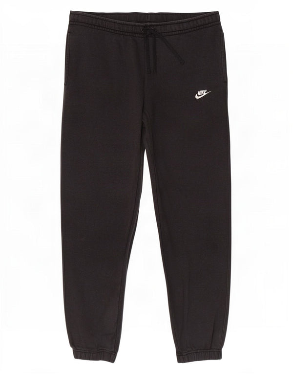 Pantaloni da tuta da uomo Nike Joggers grandi in cotone nero