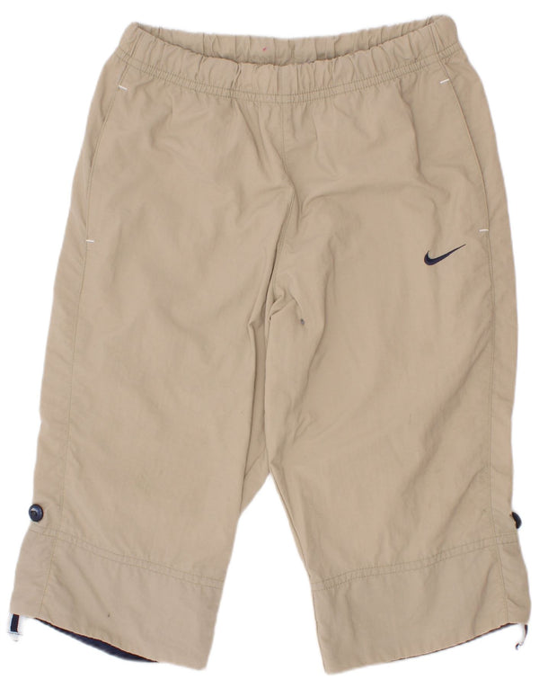 Pantaloni della tuta da ragazzo Nike 5-6 anni in poliestere beige medio