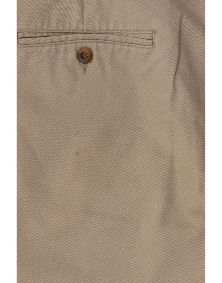 Dockers Pantaloncini chino con pegging da uomo kaki W33 in cotone beige medio