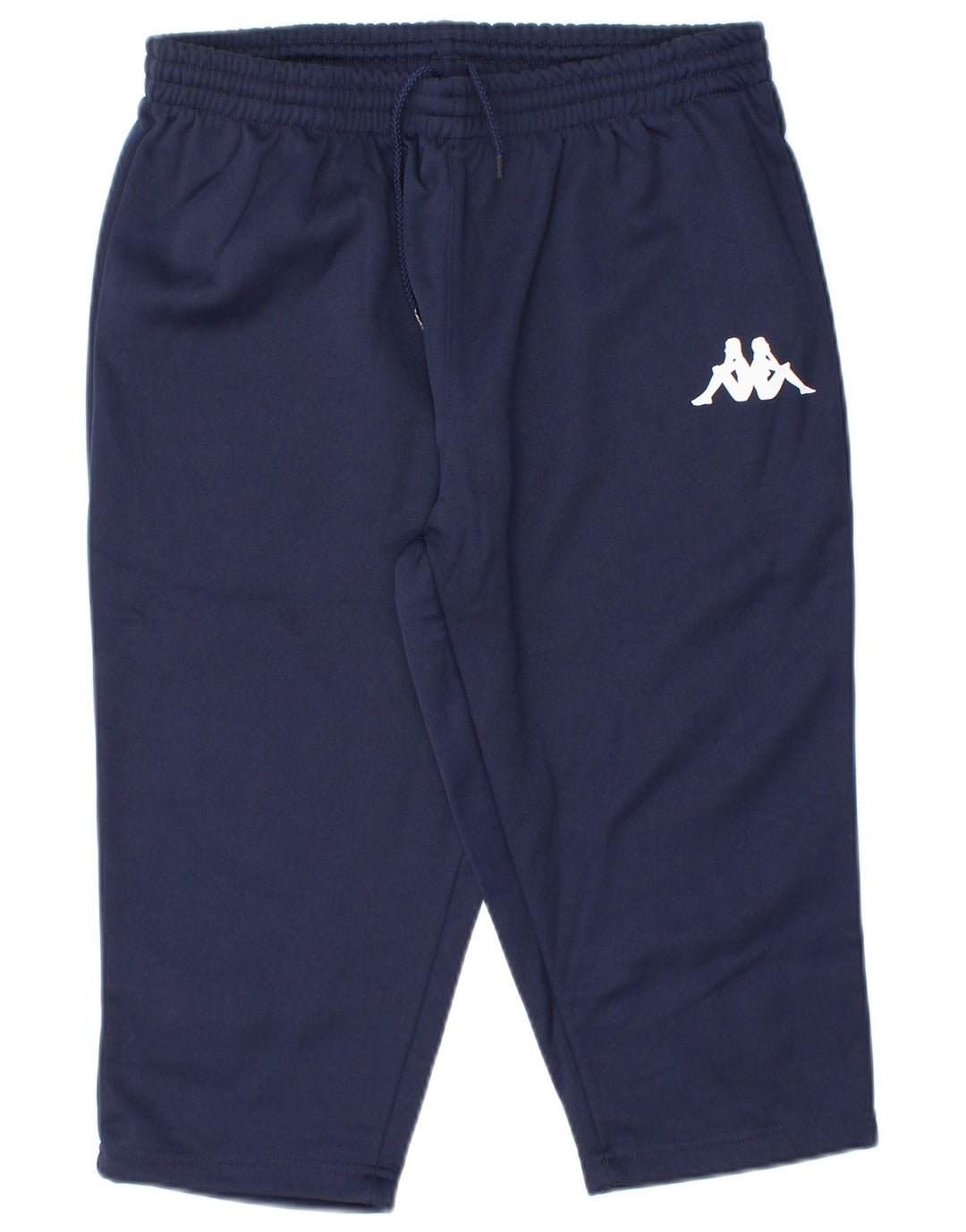 Pantaloncini sportivi Bermuda da uomo Kappa medio blu navy in poliestere