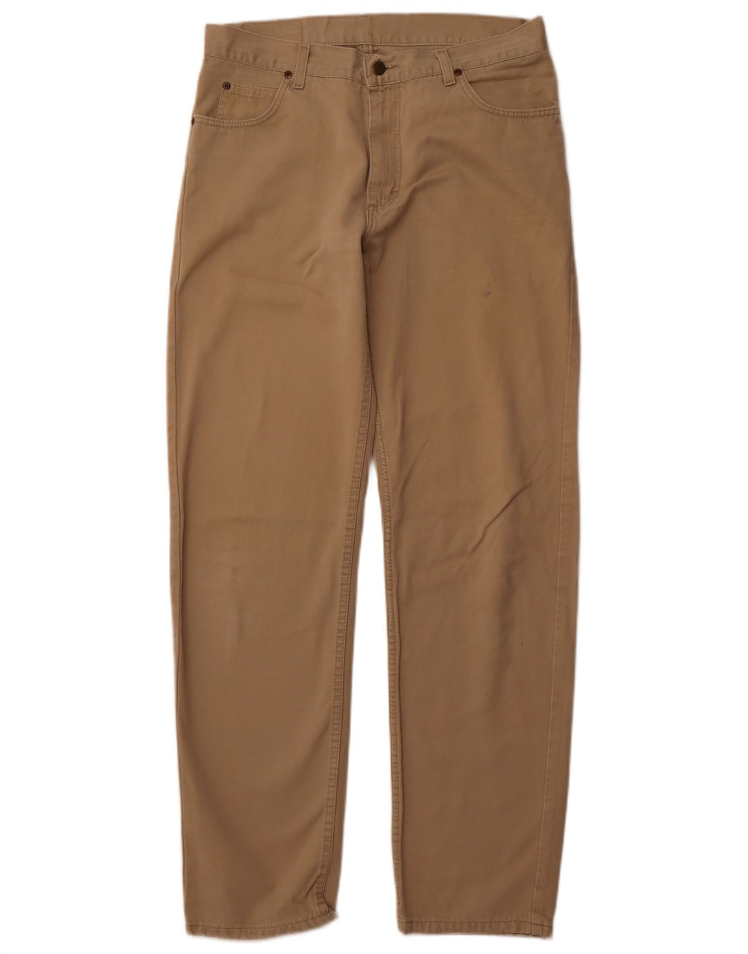 Pantaloni casual affusolati da uomo Lee W34 L34 in cotone beige