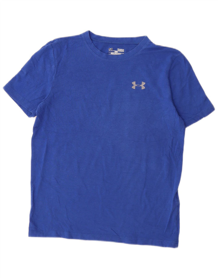 UNDER ARMOUR T-shirt ampia per bambina 11-12 anni Large in cotone blu