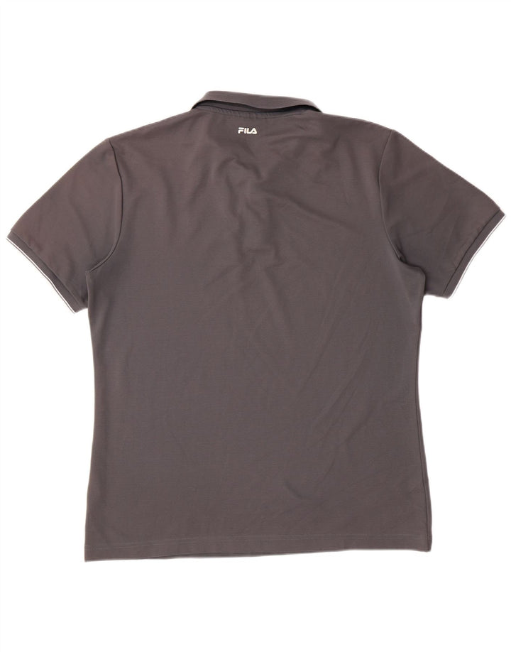 Polo da uomo FILA grande grigia