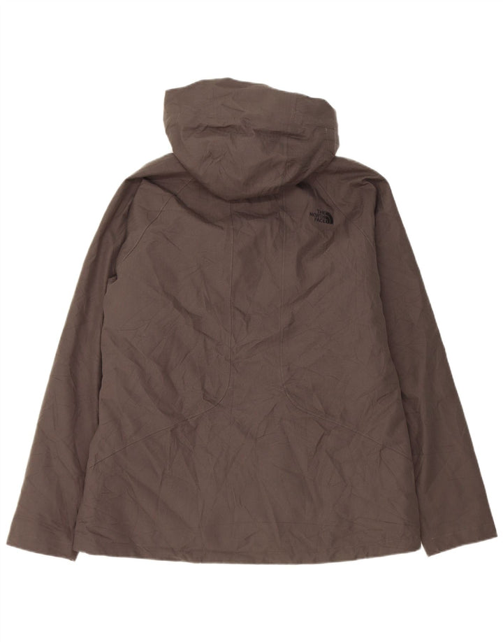 Giacca a vento con cappuccio da donna The North Face UK 16 Large Grigio Poliestere