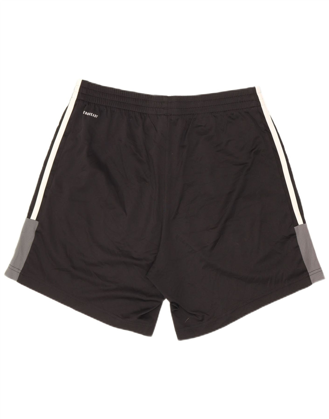 Pantaloncini sportivi da uomo Adidas medi sportivi in poliestere nero