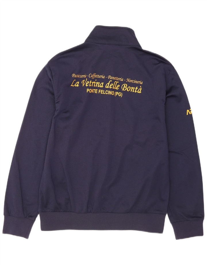 Giacca da tuta grafica ASICS da uomo, giacca grande, colore blu navy