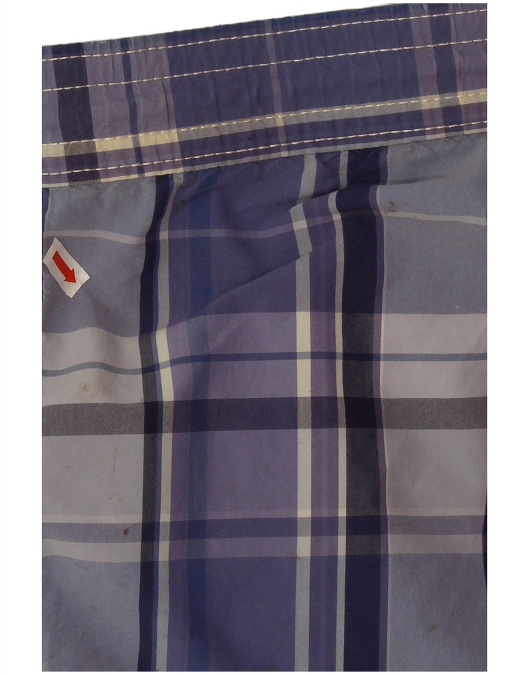 Polo Ralph Lauren Pantaloncini da bagno da uomo in poliestere a quadri blu medio