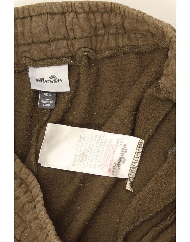 Pantaloni da tuta da uomo Ellesse Joggers grandi in cotone kaki