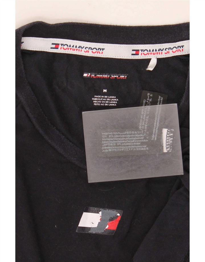 T-shirt da uomo Tommy Hilfiger Top in cotone blu navy medio