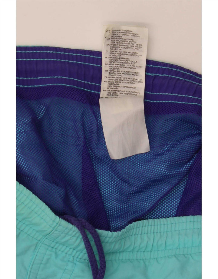 Pantaloncini da bagno da uomo Adidas Large blu in poliammide