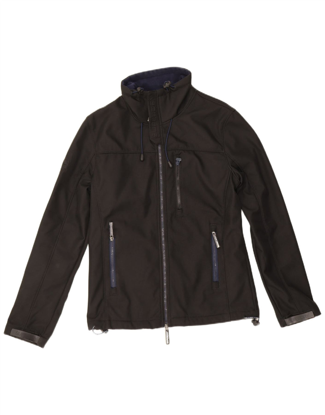 Giacca a vento Windtrekker da uomo Superdry UK 38 poliestere nero medio