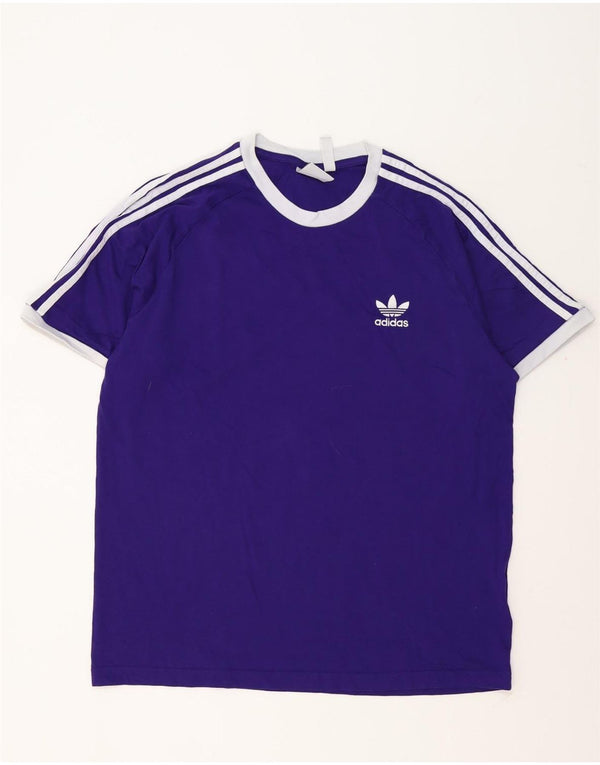 Maglietta Adidas da uomo Top XL in cotone viola