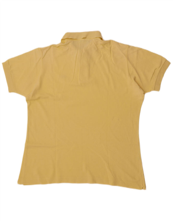 Polo da uomo Lacoste grande in cotone giallo