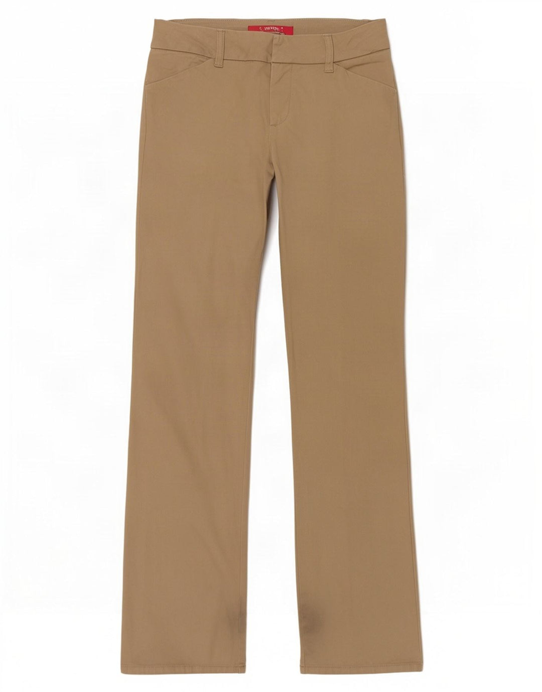 Dickies Pantaloni casual bootcut da donna US 7 medi W30 L31 Cotone beige