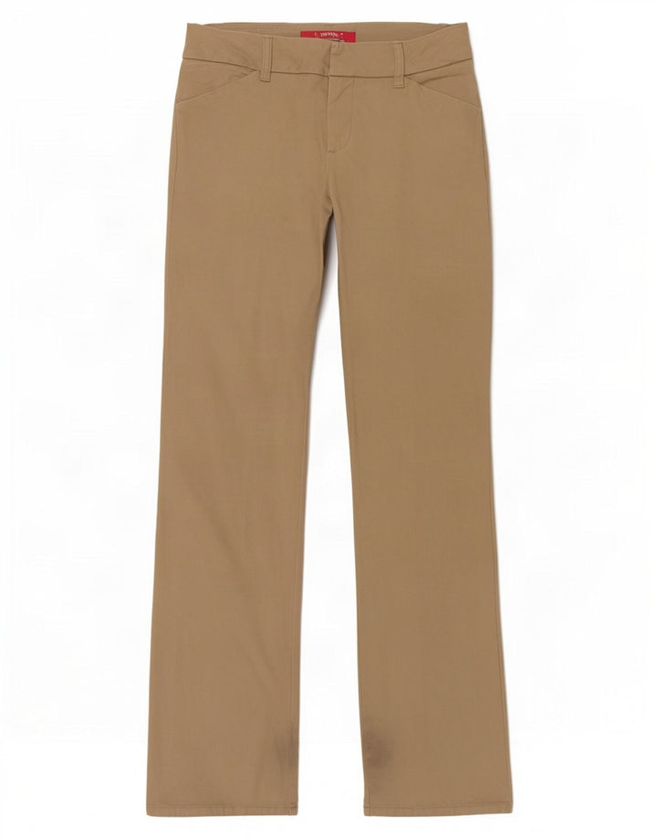 Dickies Pantaloni casual bootcut da donna US 7 medi W30 L31 Cotone beige
