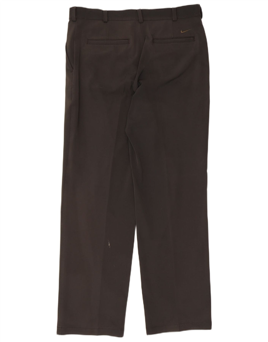 Pantaloni chino dritti da uomo Nike W34 L32 poliestere nero